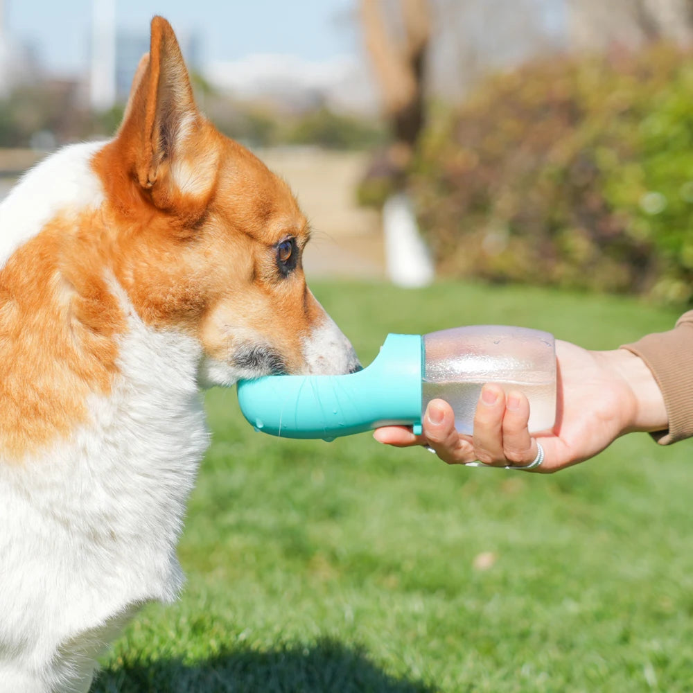 Botella de Agua Portátil para Perros y Gatos 300ml
