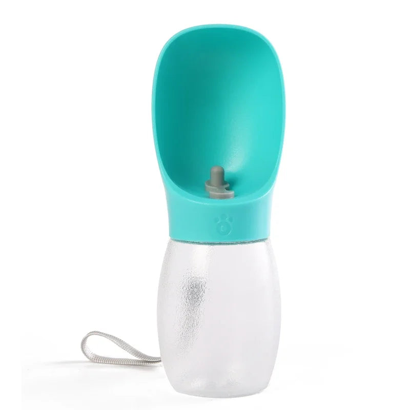 Botella de Agua Portátil para Perros y Gatos 300ml